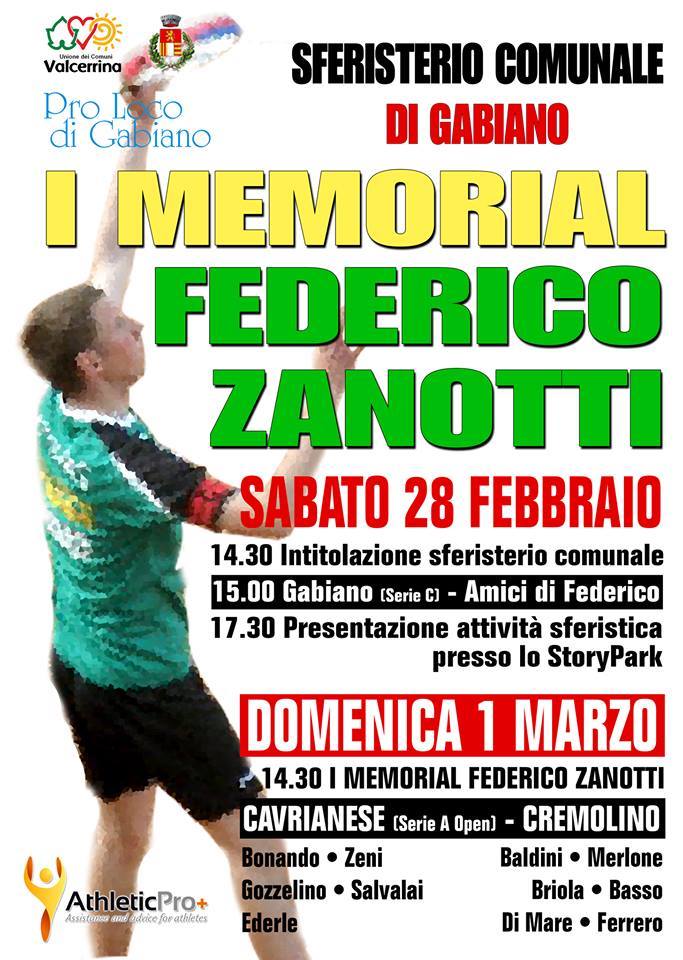 1 Memorial Federico Zanotti