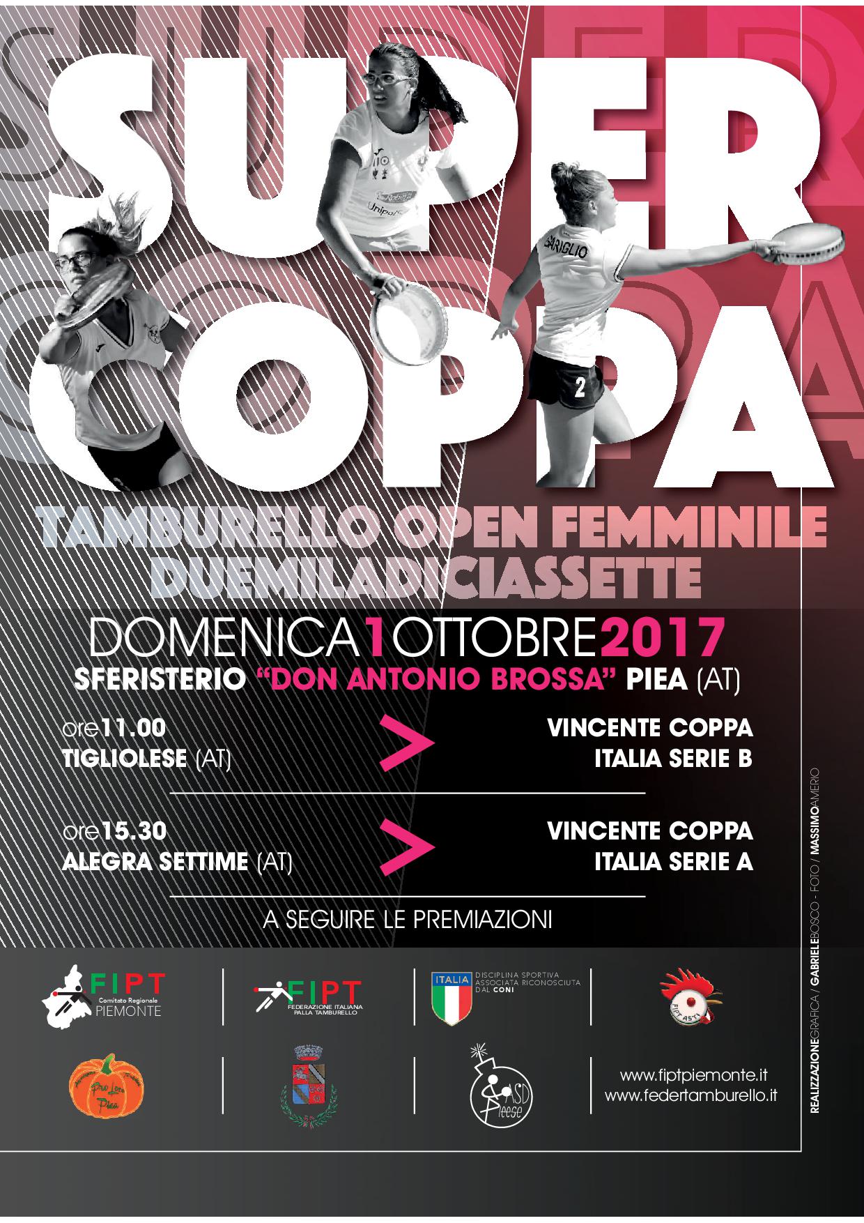 Supercoppa Femminile Open 2017