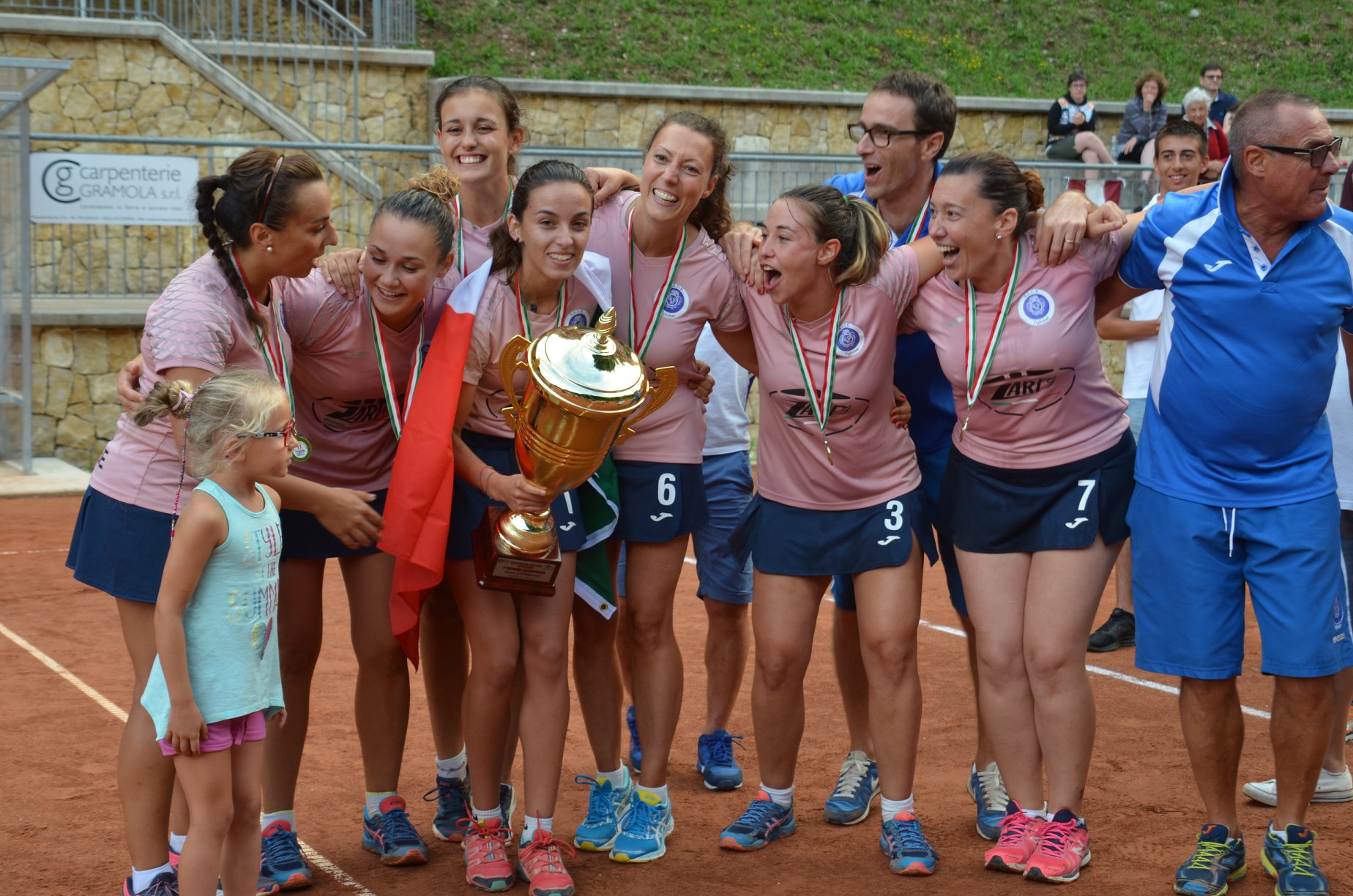 Tigliolese Campione dItalia Serie A femm 2018