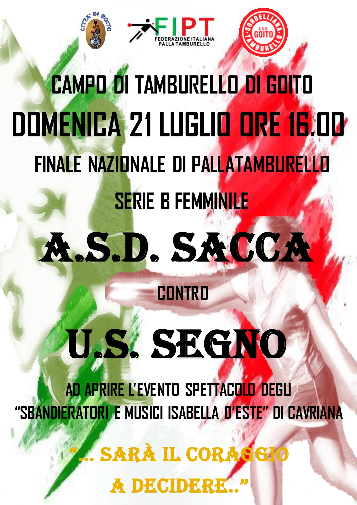 Finale Nazionale Serie B femminile OPEN
