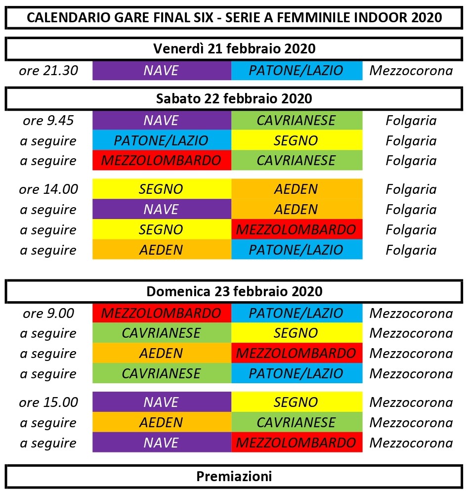 CALENDARIO FINAL SIX rettificato page 0001