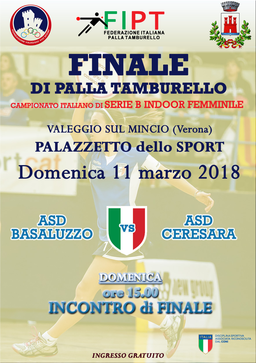 Finali Serie B Indoor 2018 FEMMINILE