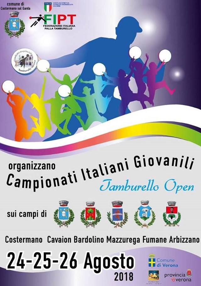 Locandina Finali Giovanili Open 2018