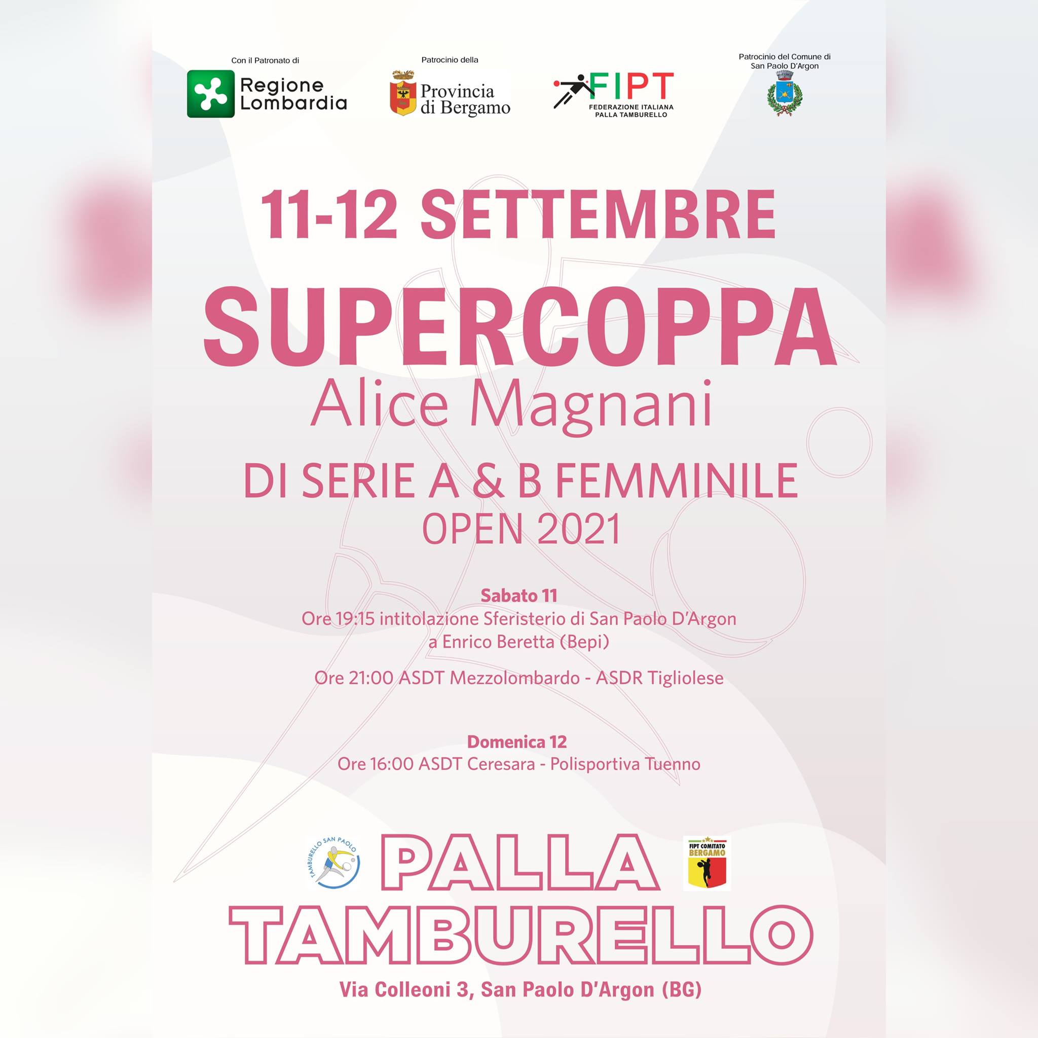 locandina supercoppa Femminile