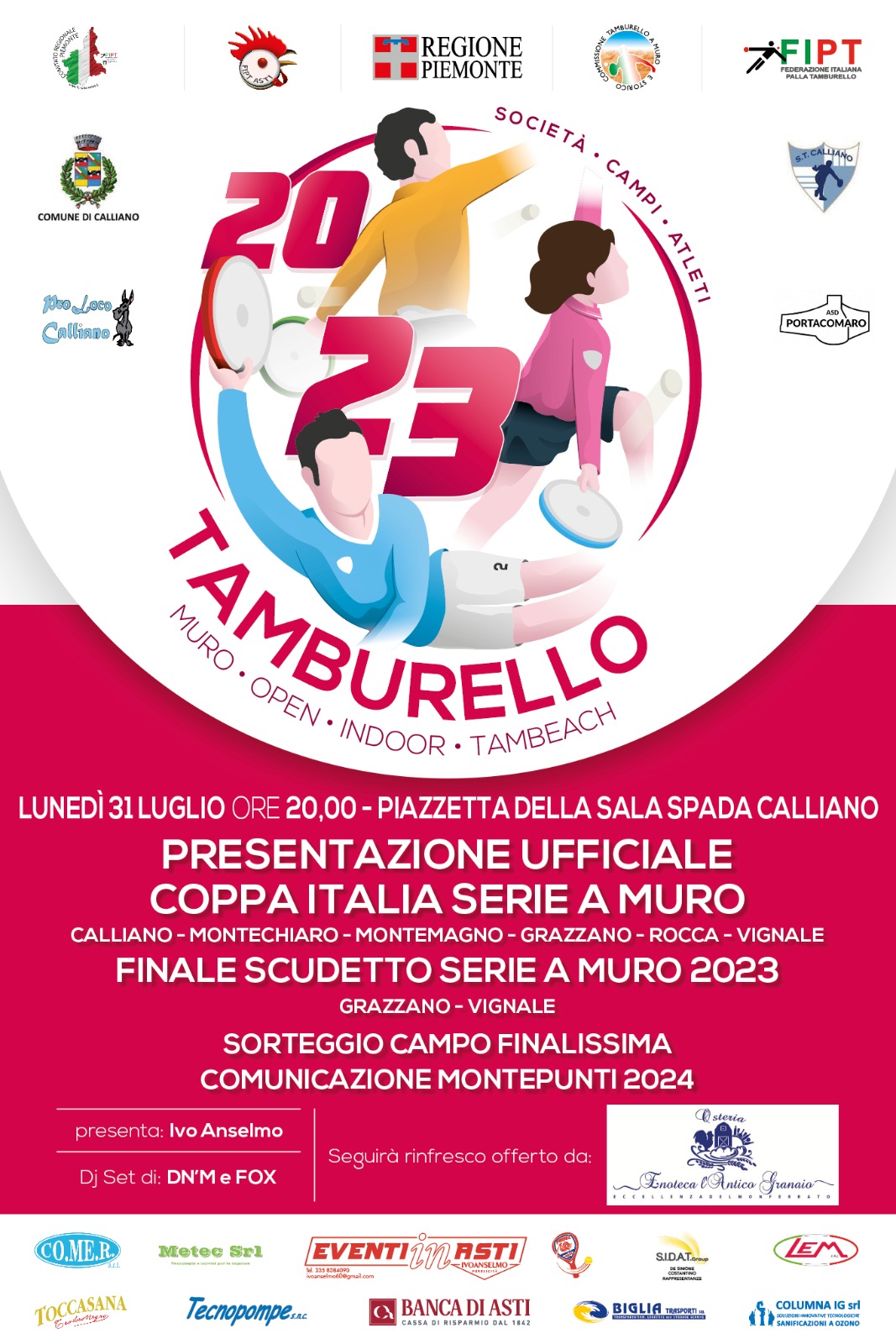 Locandina Lunedì 31 Luglio