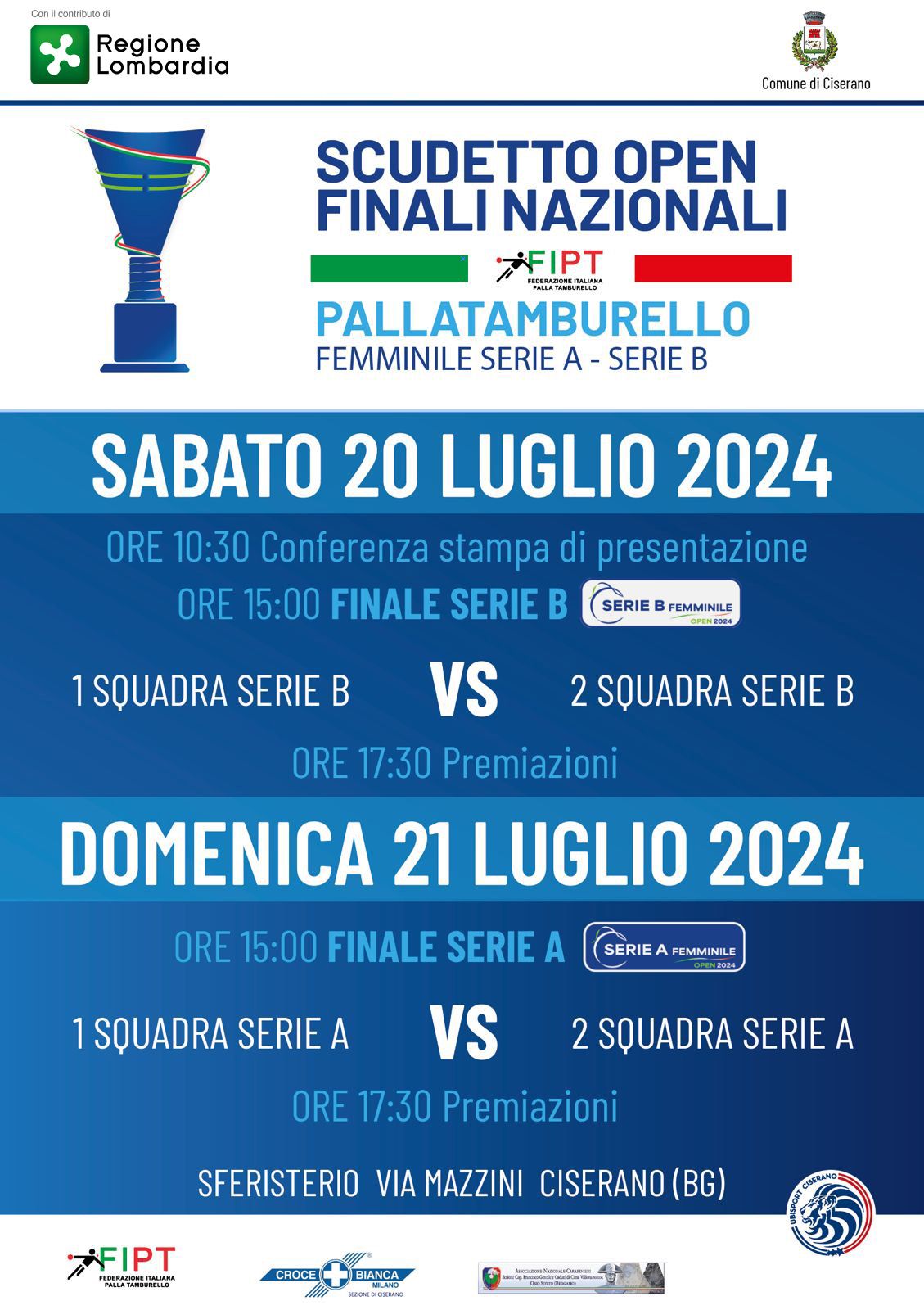 Locandina Finali Serie A e B