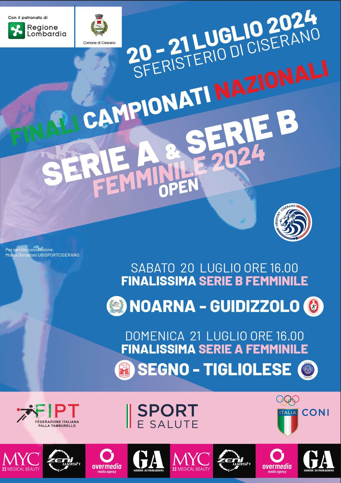 Finali Scudetto Serie A e B Femminile