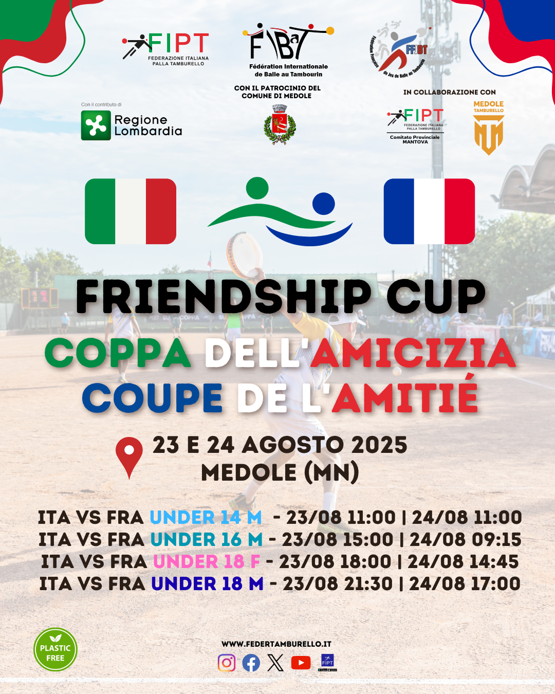 Locandina Coppa dellAmicizia 2025