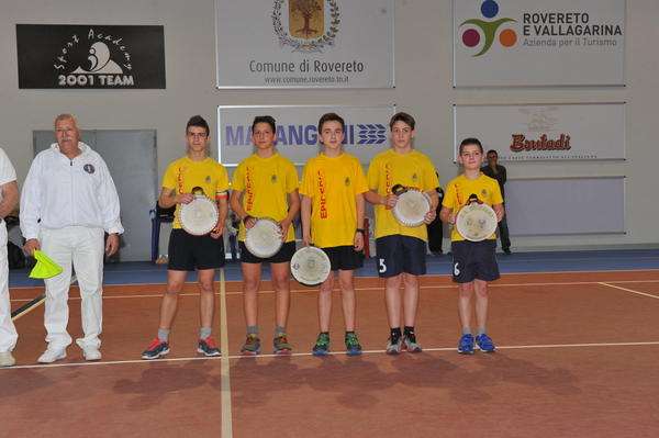 Finali Nazionali Giovanili Palla Tamburello Indoor 2014-15 a Rovereto (TN)